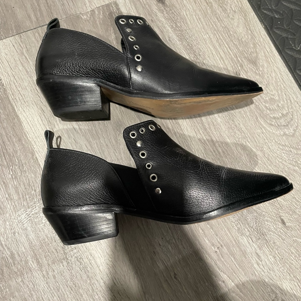 Rebecca Minkoff black leather booties - Picture 3 of 9